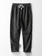 Casual Men’s Clothing | Short Sleeve Shirt & Drawstring Pants Set for Effortless Style