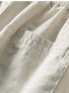 Casual Men’s Clothing | Short Sleeve Shirt & Drawstring Pants Set for Effortless Style