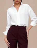 Women's Bodysuit Set with Silky Fabric & Oversized Shirt –...