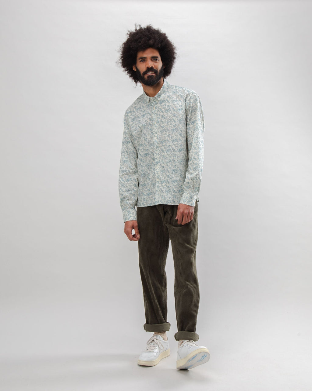 Chino Pants | Soft Corduroy with Pleated Design for Comfort and Style