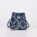 Chrissy Denim Bucket Bag