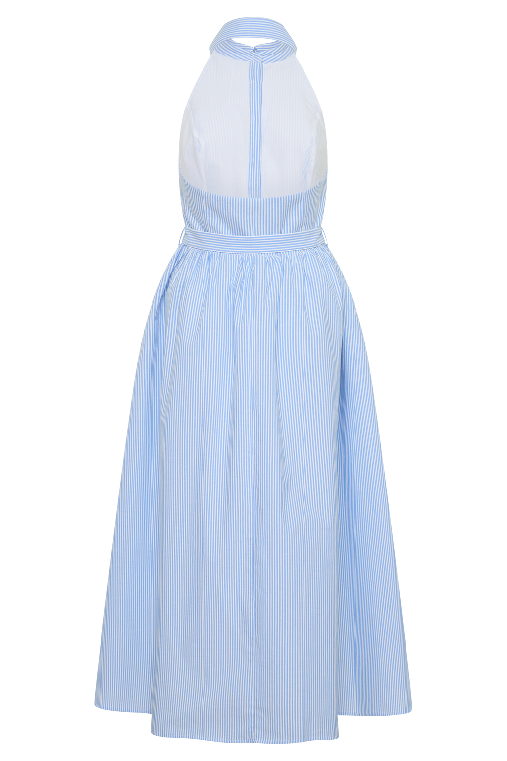 Cindy Collection | Collared Midi Dress with Vintage Buttons | Flattering A-Line Fit for Timeless Elegance