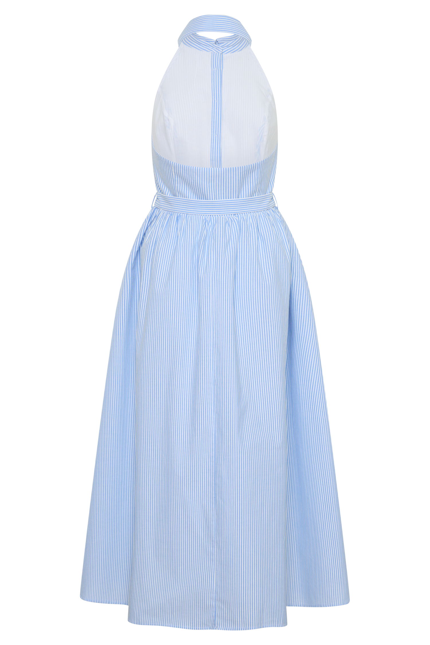 Cindy Collection | Collared Midi Dress with Vintage Buttons | Flattering A-Line Fit for Timeless Elegance