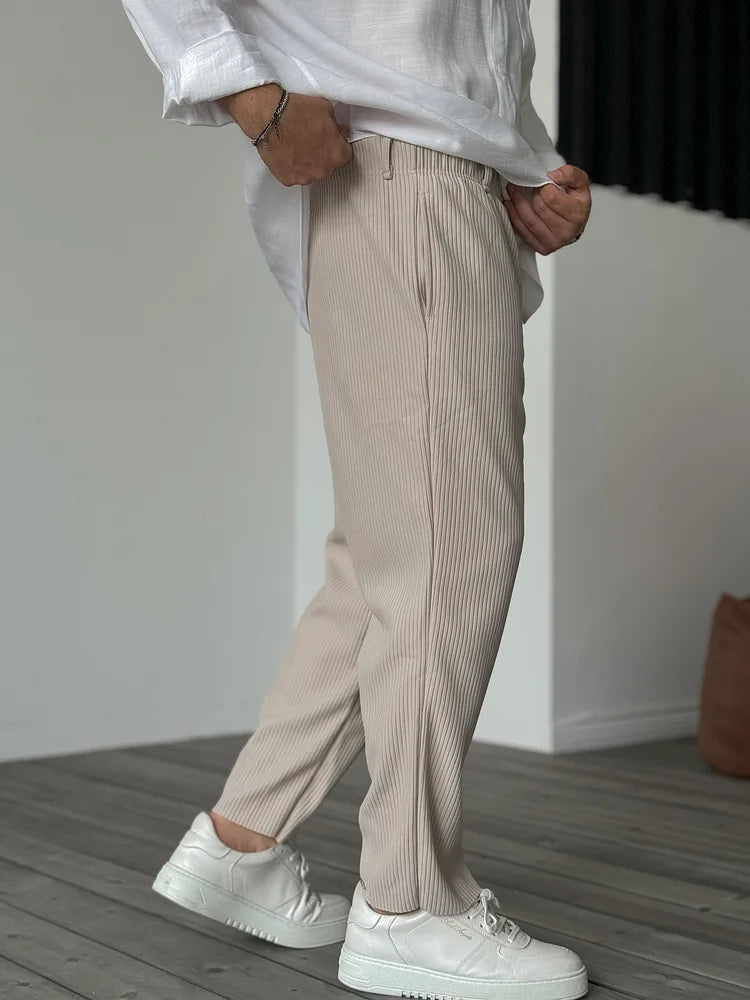 Men's Trousers with Tailored Fit & Premium Fabric – Versatile Style
