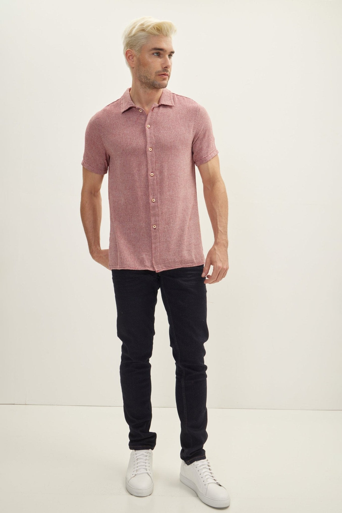 Classic Cotton Polo Shirt – Men's Polo Shirt with Classic Collar –...