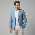Classic Linen Blazer Jacket | Men's Blazer with Breathable Fabric | Stylish Versatile Design for Warm Weather