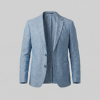 Classic Linen Blazer Jacket | Men's Blazer with Breathable Fabric | Stylish Versatile Design for Warm Weather