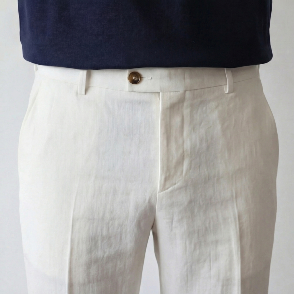 Classic Linen Trousers | Breathable Summer Pants for Comfort & Style