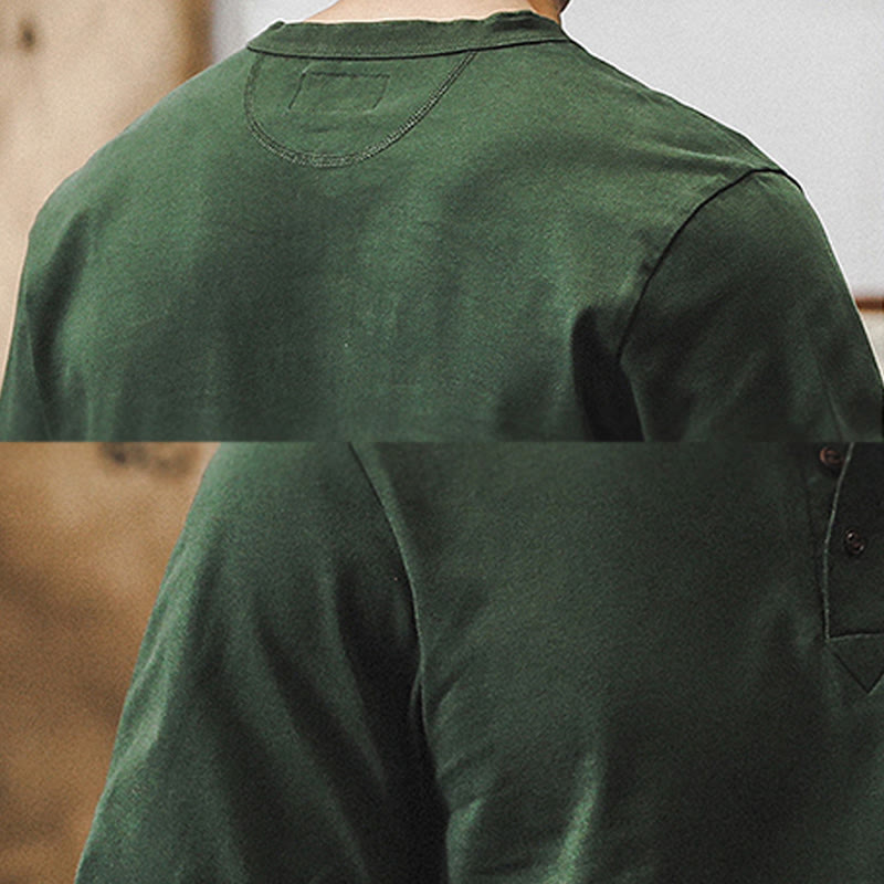 Classic Vintage | Men's T Shirt with Breathable Cotton & Loose Fit | Versatile Style for Casual and Business Wear