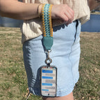 Clip & Go | Phone Strap with Zippered Pouch for Hands-Free Convenience
