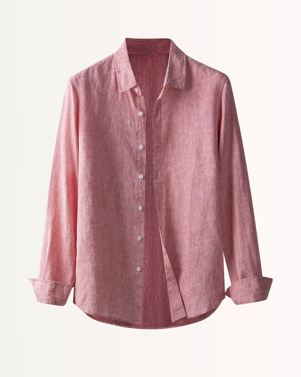 Coastal Charm | Men's Linen Button Down Shirt with Breathable Comfort | Relaxed Fit for Effortless Style