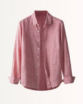 Coastal Charm | Men's Linen Button Down Shirt with Breathable Comfort | Relaxed Fit for Effortless Style