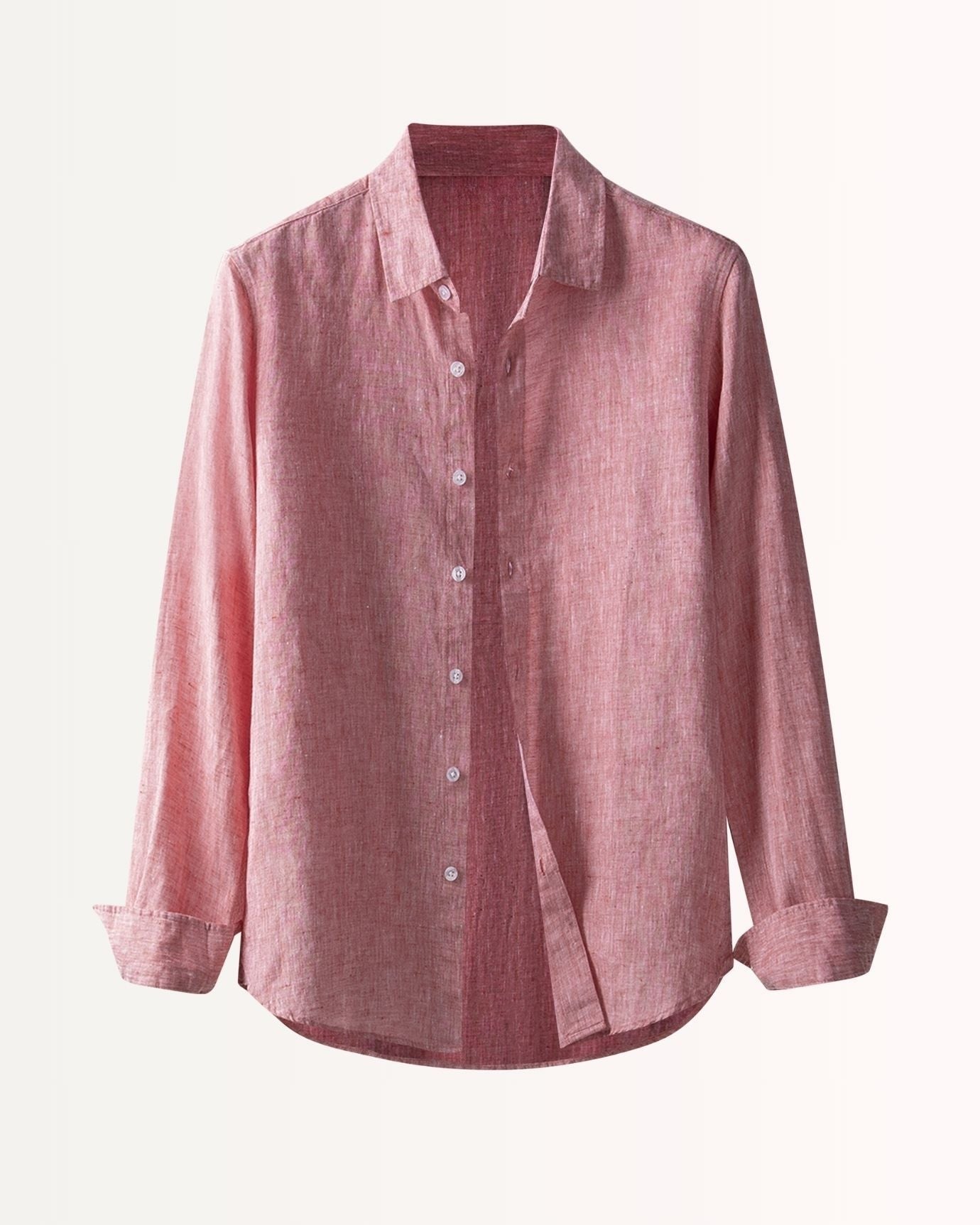 Coastal Charm | Men's Linen Button Down Shirt with Breathable Comfort | Relaxed Fit for Effortless Style
