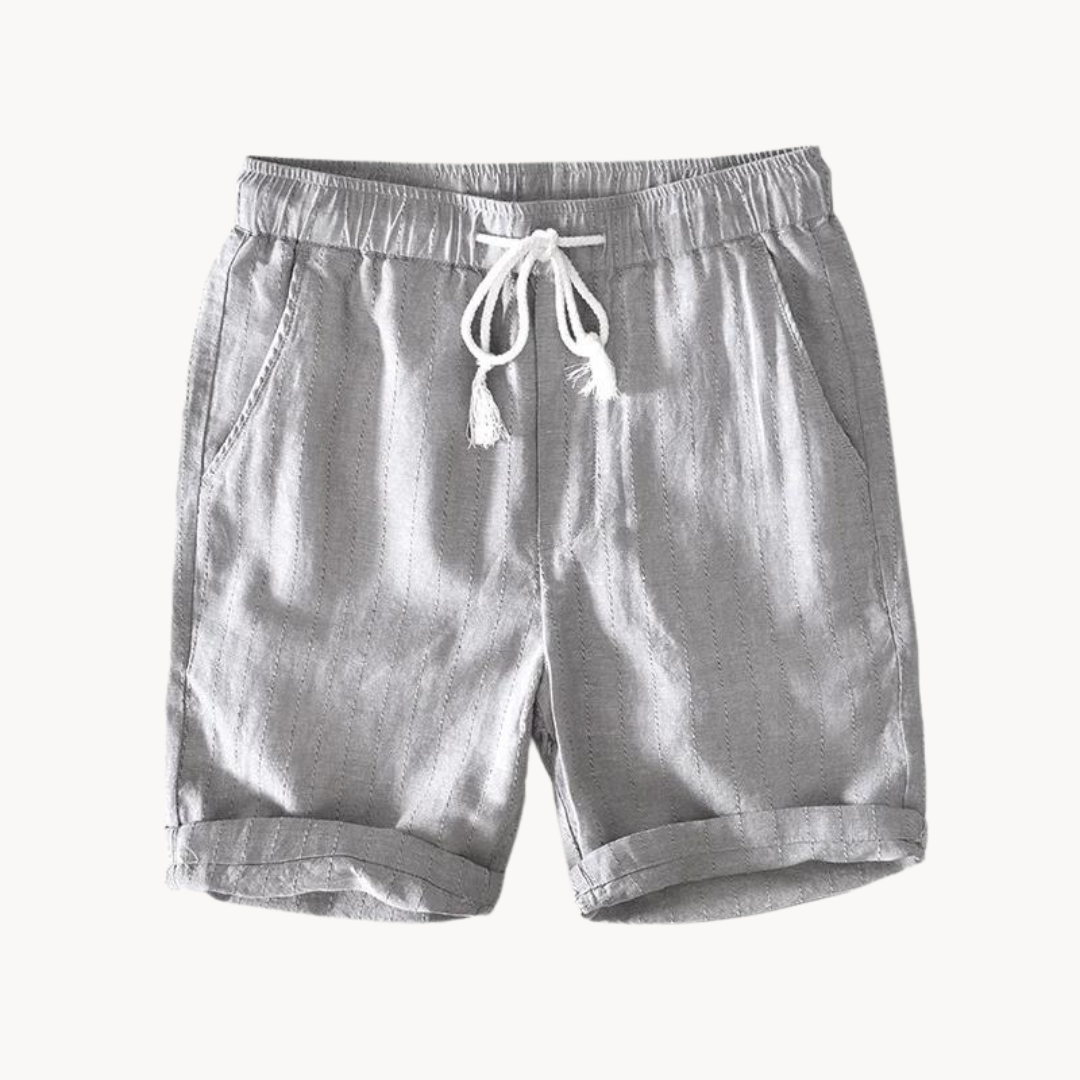 Coastal Chic | Linen Blend Shorts with Exceptional Breathability | Versatile Summer Wear for Comfort and Style