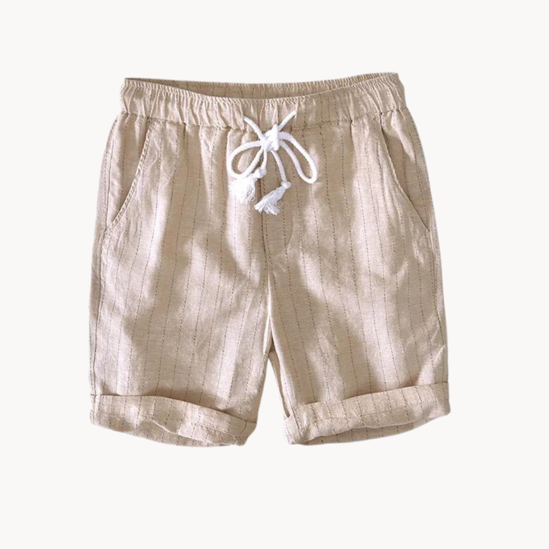 Coastal Chic | Linen Blend Shorts with Exceptional Breathability | Versatile Summer Wear for Comfort and Style