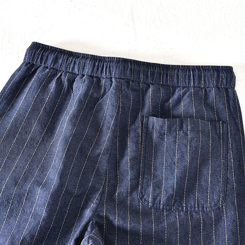 Coastal Chic | Linen Blend Shorts with Exceptional Breathability | Versatile Summer Wear for Comfort and Style