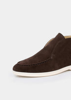 Women's Coffee Classic Suede City Loafers 1