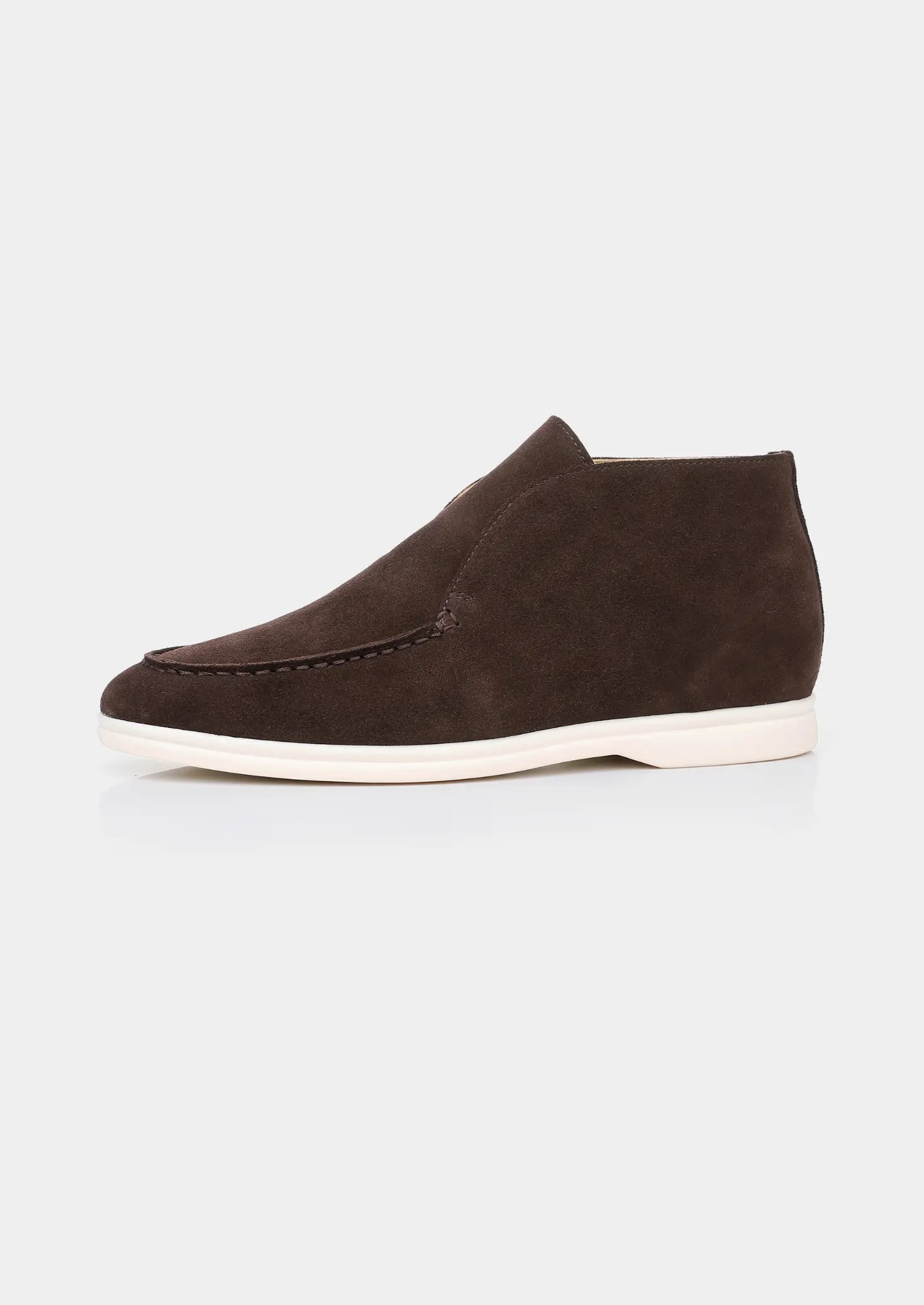 Women's Coffee Classic Suede City Loafers 2