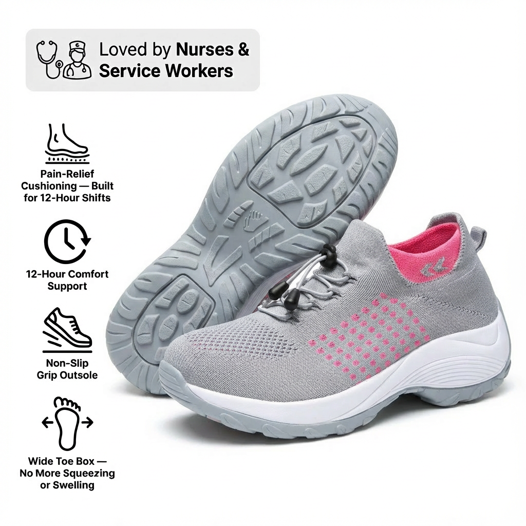 Ergonomic Comfort Shoes — All-Day Support