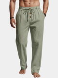 Comfort Fit | Men's Lounge Pants with Elastic Waist & Breathable Fabric | Perfect for Relaxation and Casual Wear