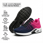 Comfortable Work Shoes — Arch Support, Cushioned