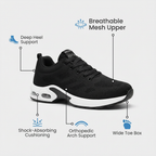 Comfortable Slip-Resistant Work Shoes — Arch Support