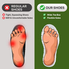 Comfort Work Shoes | Non-Slip Design with Arch Support | Lightweight Footwear for All-Day Relief
