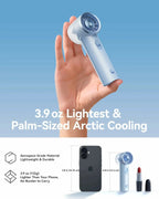 Compact Handheld Fan — Rechargeable Portable Cooling