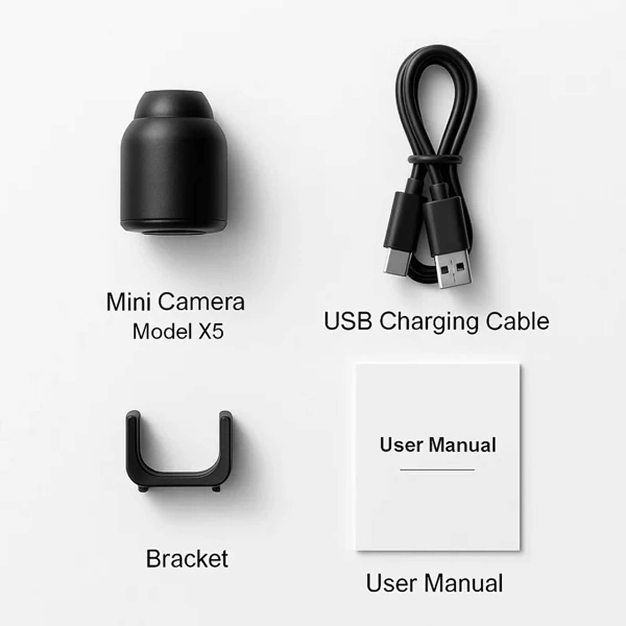Compact Wireless Security Camera System with 1080P Clarity | Discreet Home Monitoring for Peace of Mind