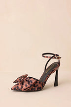 Women's Concrete Jungle Leopard Print Heels | Heels measures 4" 2