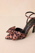 Women's Concrete Jungle Leopard Print Heels | Heels measures 4" 4
