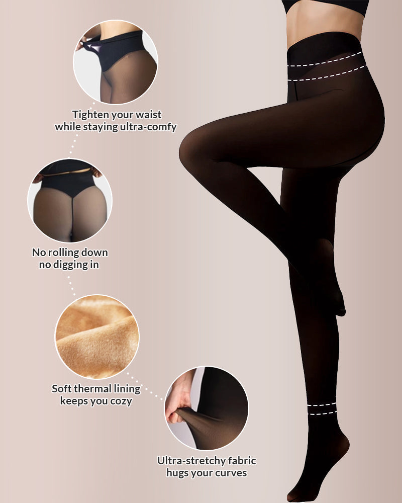Curvvvy™ One-Seam Sculpting Thermal Tights