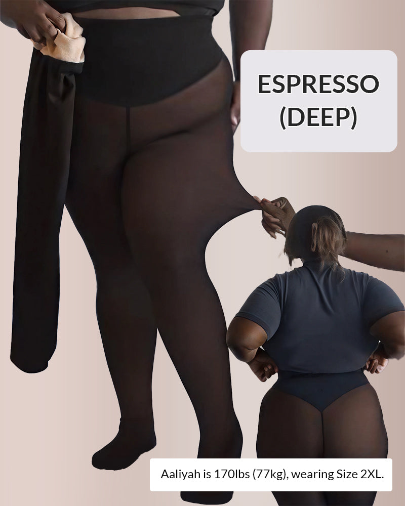 Curvvvy™ One-Seam Sculpting Thermal Tights