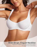 Curvvvy™ Underwire Support Seamless Balconette Bra