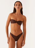 Women's Delta Collection | Bikini Bottoms with Low V Waistline | Comfortable Fit for Confident Swimming | Low V Waistlin 0