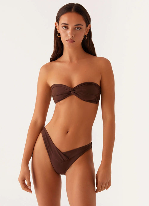 Women's Delta Collection | Bikini Bottoms with Low V Waistline | Comfortable Fit for Confident Swimming | Low V Waistlin 1