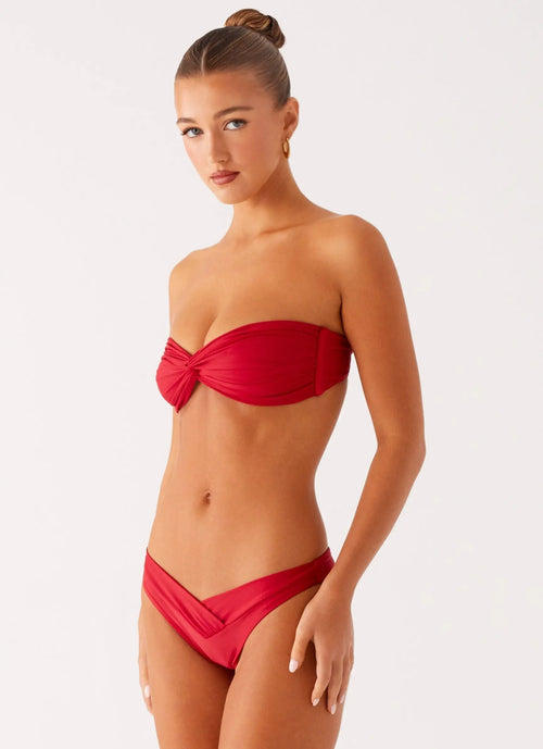 Women's Delta Collection | Bikini Bottoms with Low V Waistline | Stylish Print for Comfortable Beach Wear | Low V Waistl 1