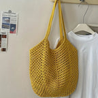 Eco Collection | Crochet Mesh Tote Bag with Lightweight Design | Versatile Carrying Solution for Everyday Use