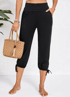 Effortless Style | Women's Linen Pants with High Waist Design | Breathable Casual Trousers for Warm Weather