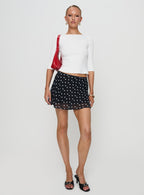Elaia | Women's Top with Ribbed Fabric & Relaxed Fit | Comfortable Stretch for Everyday Wear