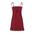 Elegant Bodycon Dress | Ruched Design with Spaghetti Straps for Effortless Style