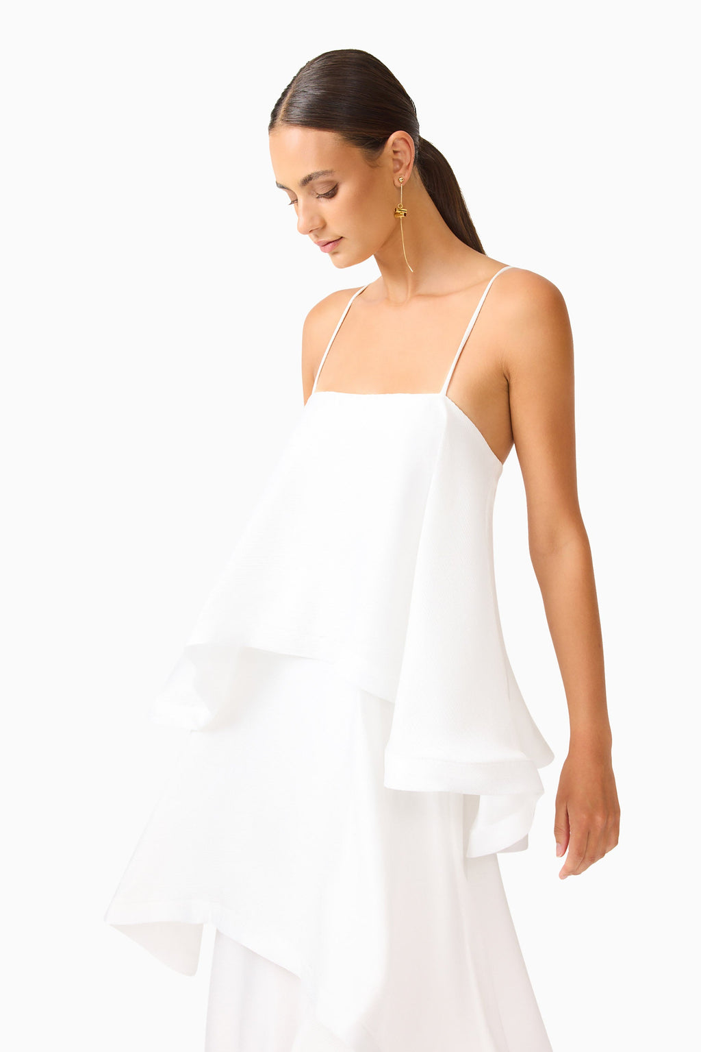 Elegant Collection | Maxi Dress for Women with Adjustable Straps | Flared Tiered Design for Effortless Style