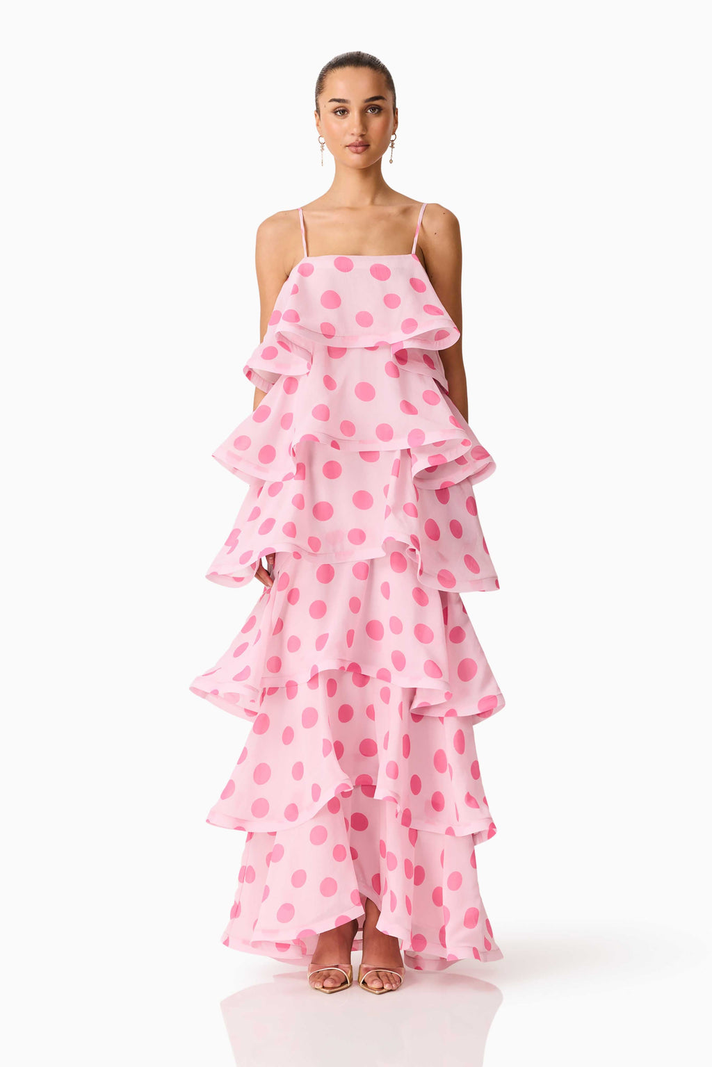 Elegant Collection | Maxi Dress for Women with Adjustable Straps | Lightweight Georgette for Effortless Style