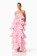 Elegant Collection | Maxi Dress for Women with Adjustable Straps | Lightweight Georgette for Effortless Style