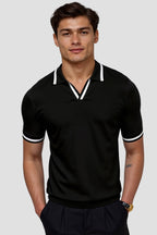 Polo T Shirt Men with Slim Fitted Design – Breathable Cotton