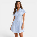 Elegant Collection | Women's Dress with Flattering High-Waist Design | Breathable Summer Midi for Effortless Style