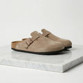 Elegant Comfort | Men's Clogs with Soft Suede Leather & All-Leather Insole | Stylish Loafers for Everyday Comfort