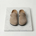 Elegant Comfort | Men's Clogs with Soft Suede Leather & All-Leather Insole | Stylish Loafers for Everyday Comfort