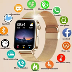 Women's Fitness Smartwatch — Activity & Heart-Rate Tracker