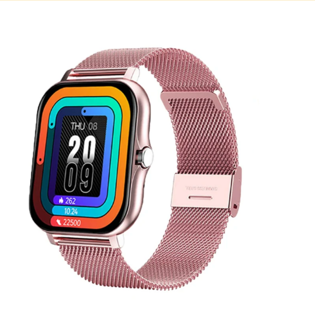 Women's Fitness Smartwatch — Activity & Heart-Rate Tracker